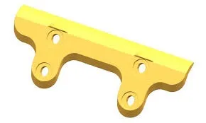 1U0593TP Piastra antiusura piastra superiore Caterpillar