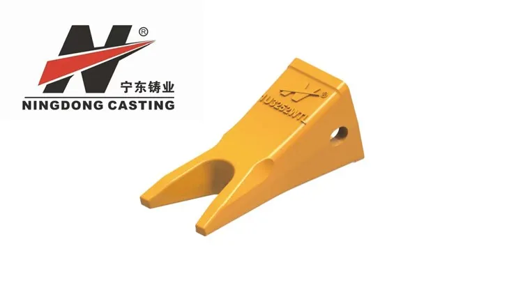 222-7553,2227553 Benna per escavatore CAT J350 con denti affilati da roccia gemelli