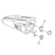 387-6856 Dente della benna per pala gommata CAT A170 Advansys