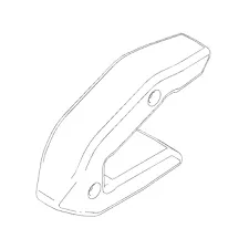 Protezione del bordo della base della benna 459-9812 Adatto a CAT324,336,345