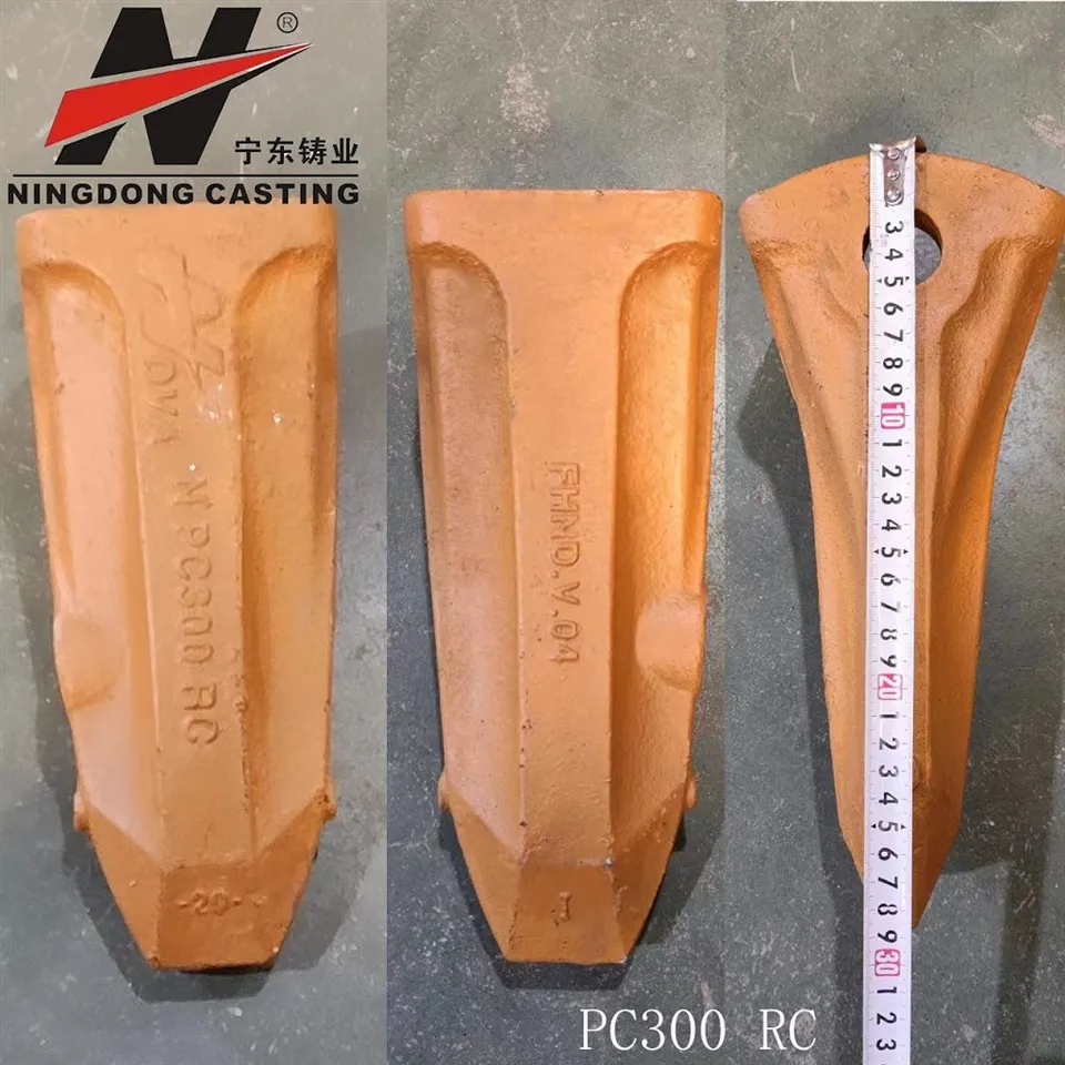 PC300RC Komatsu Hitachi Excavator Rock Dente