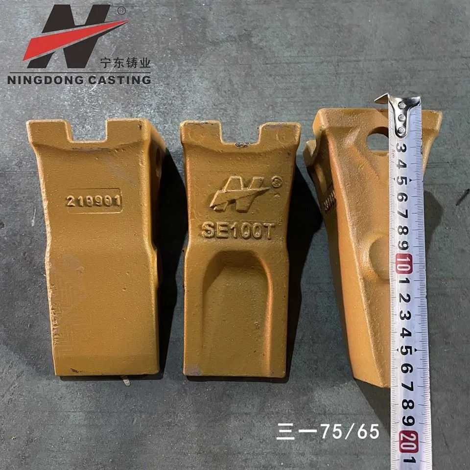 Dente di usura della benna dell'escavatore Midi SE100T Sany Parts SY75-100