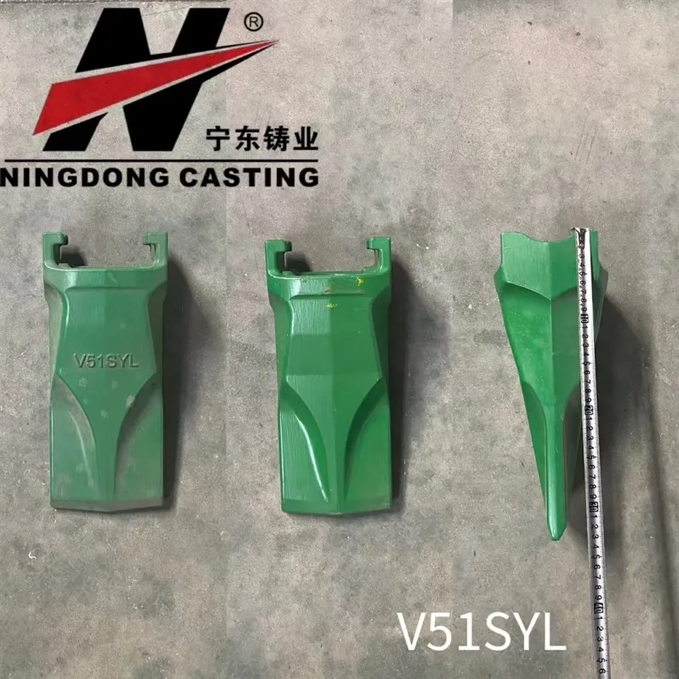 Denti con punta Super V per escavatore V51SYL